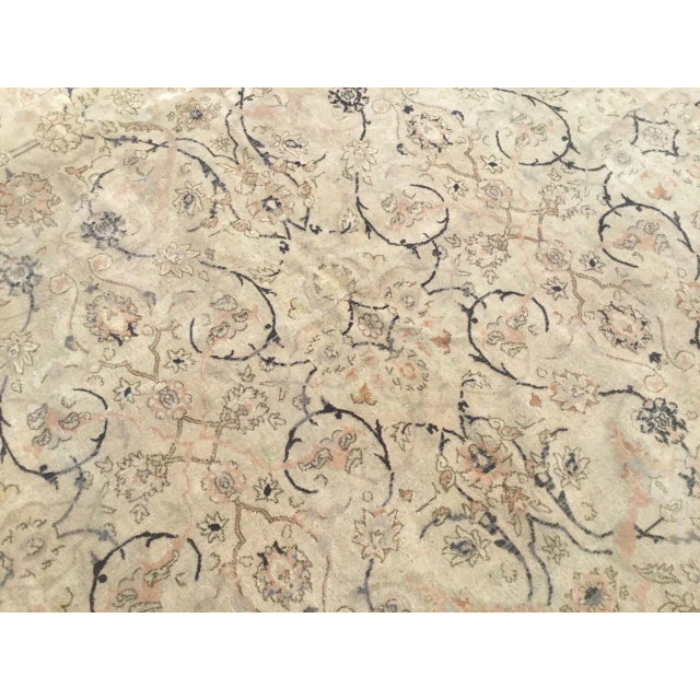 1940s Vintage Oushak Rug - 87" X 136" For Sale - Image 9 of 11