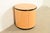 Henredon Milo Baughman Style Birdseye Maple Drum Side Table by Henredon For Sale - Image 4 of 12