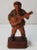 1954 Italian Anri Folk Art Guitar Player Wood Carving For Sale - Image 9 of 9