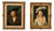 Stefan, Historical Portraits, Late 19th-Early 20th Century, Oil Paintings, Set of 2 For Sale