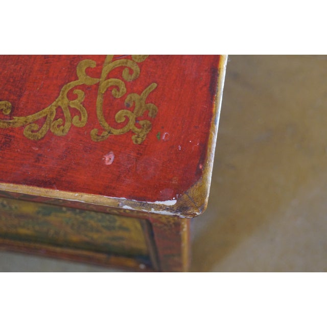 Early 20th Century Tibetan Meditation Altar Table For Sale - Image 13 of 13