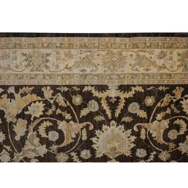 Black Vintage Pakistani Rug For Sale - Image 8 of 10