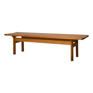 Scandinavian Modern Asserbo Bench attributed to Børge Mogensen, Karl Andersson & Söner, 1970s For Sale