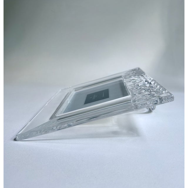Waterford Crystal Waterford Crystal "Lismore" (4x6) Picture Frame For Sale - Image 4 of 18