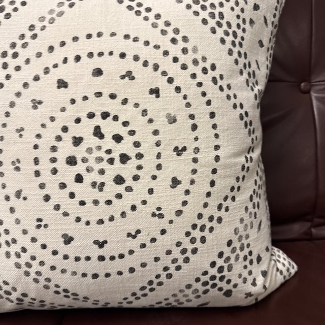 Textile Serena & Lily Camille Diamond Medallion Pillow For Sale - Image 7 of 12