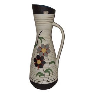 Large Mid-Century Modern German Ceramic Vase by Carstens Tönnieshof, 1950s For Sale