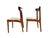 Mid Century Lane Perception Solid Walnut Dining Chairs S/2 For Sale In New York - Image 6 of 7