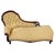 19th Century Antique English Mahogany Chaise Longue with Buttoned Upholstery For Sale - Image 4 of 12
