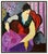 Message us to inquire about custom framing options! (Included for free with every purchase) The artwork here, "Blanche",...