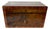Early 19th Century English Regency Burr Walnut Two-Compartment Tea Caddy Box For Sale