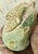 1970’s Vintage Monumental Mexican Folk Art Hand-Painted Terracotta Clay Fruit in Braided Oval Bowl, Centerpiece - Set of 6 For Sale In San Antonio - Image 6 of 12