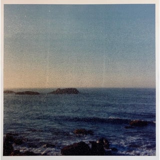 Peter C. Jones 1, Beach Through Screen, Large Format Photo 24X20 Color Photograph Beach House RI, 1999 For Sale