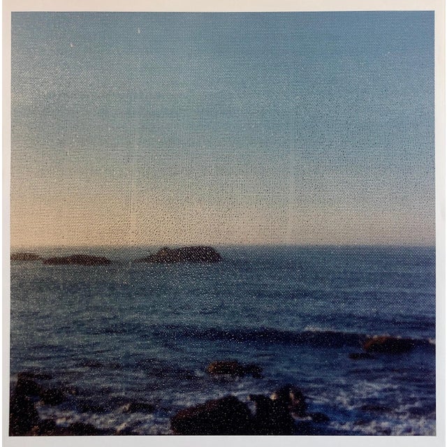 Peter C. Jones 1, Beach Through Screen, Large Format Photo 24X20 Color Photograph Beach House RI, 1999 For Sale