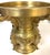 Pair of Monumental Meiji Period Gilt Metal Censors/ Vases For Sale - Image 17 of 18