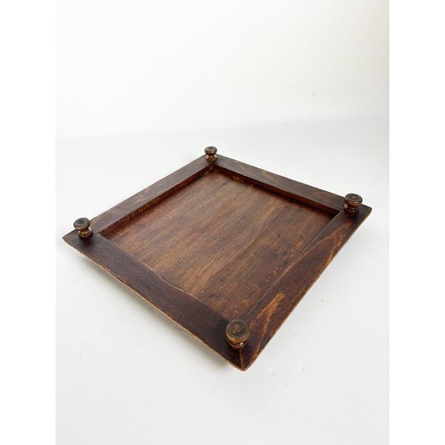 Antique French Glazed Ceramic Trivet from Longwy, 1900s For Sale - Image 12 of 16