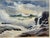 Oncoming Waves, Oil Painting on Board Signed by Canadian Artist Gordon Payne For Sale In San Diego - Image 6 of 14