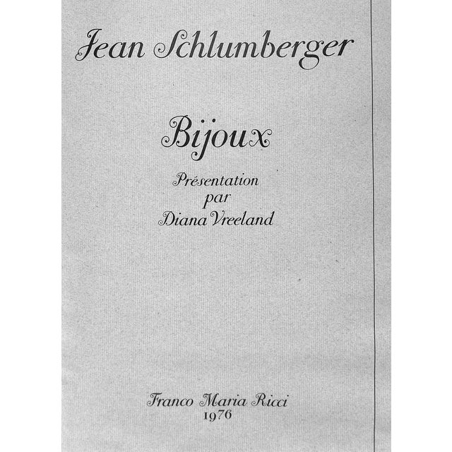 "Bijoux Et Objets De Jean Schlumberger" 1976 Vreeland, Diana [Bijoux] / D'ORMESSON, Jean [Objets] For Sale - Image 4 of 12