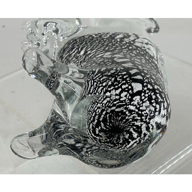 Vintage Murano Glass Cat Figurine For Sale - Image 10 of 12