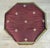 Vintage Middle Eastern Meenakari Hammered Tin Footstool Ottoman For Sale - Image 4 of 11