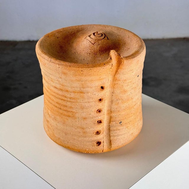 Button Jar Ceramic Decorative Object attributed to Giancarlo Scapin, Italy, 1970s For Sale - Image 14 of 15