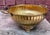 Late 20th Century Vintage Solid Brass Centerpiece or Planter Bowl With Handles and Feet For Sale - Image 5 of 8