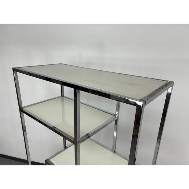 Mid-Century Modern Etagere in Chrome by Milo Baughman, 1960s For Sale - Image 10 of 13