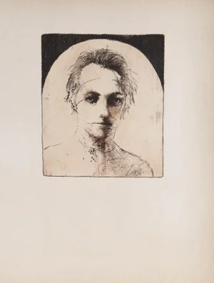 Portrait of a Man - Unframed Etching