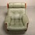 Green Set of Oak and Leather Lounge Chair in the style of Sergio Rodrigues and Jean Gillon, 1960s For Sale - Image 8 of 18