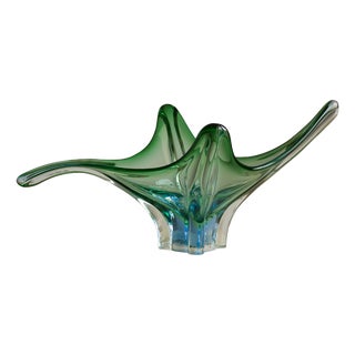 Murano Sommerso Glass Centerpiece, 1960s For Sale
