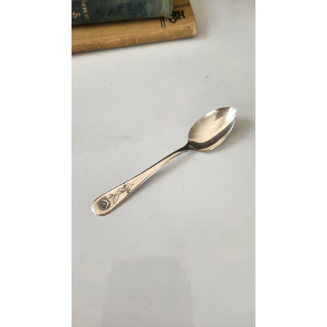 Silver Vintage Hotel Astor New York Silverplate Teaspoon – Historic Restaurant Ware For Sale - Image 8 of 13