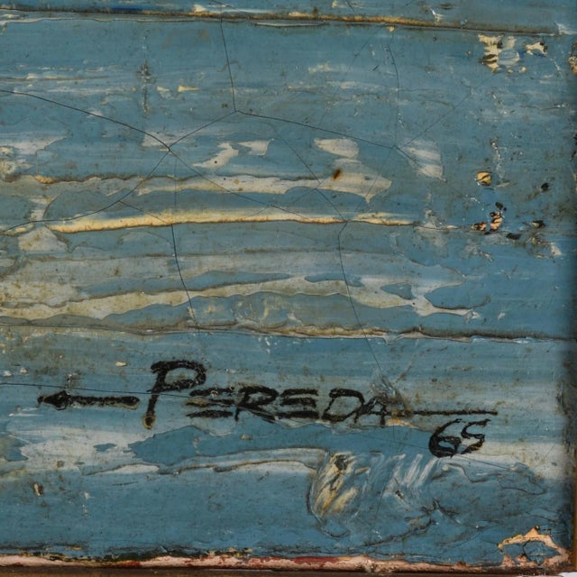 Framed Signed Peaceful Creek Oil on Canvas by Pereda For Sale - Image 4 of 13