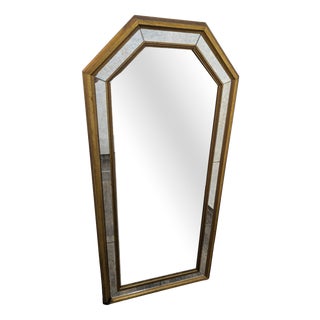 Mirror with Gilded Wood Frame For Sale