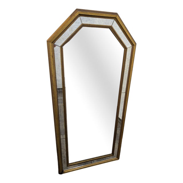 Mirror with Gilded Wood Frame For Sale