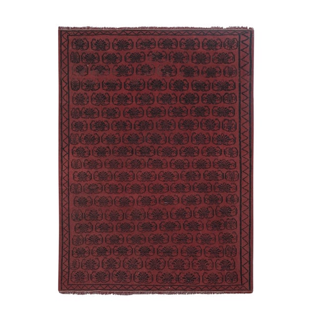 1960s Vintage Red Karapinar Kilim Rug 3'11'' X 5'3'' For Sale - Image 13 of 13