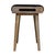 Wood Velvet Upholstered Footstool With Wooden Tray Frame For Sale - Image 7 of 8