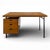 Brown Drawer Unit Desk by Jacques Hitier for Charron For Sale - Image 8 of 8