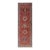Antique Heriz Serapi Runner With Colorful Highly Stylized Geometric Design For Sale
