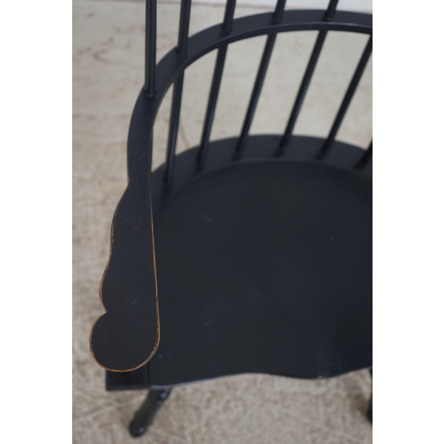 Lawrence Crouse Bench Made Windsor Armchair For Sale In Philadelphia - Image 6 of 18