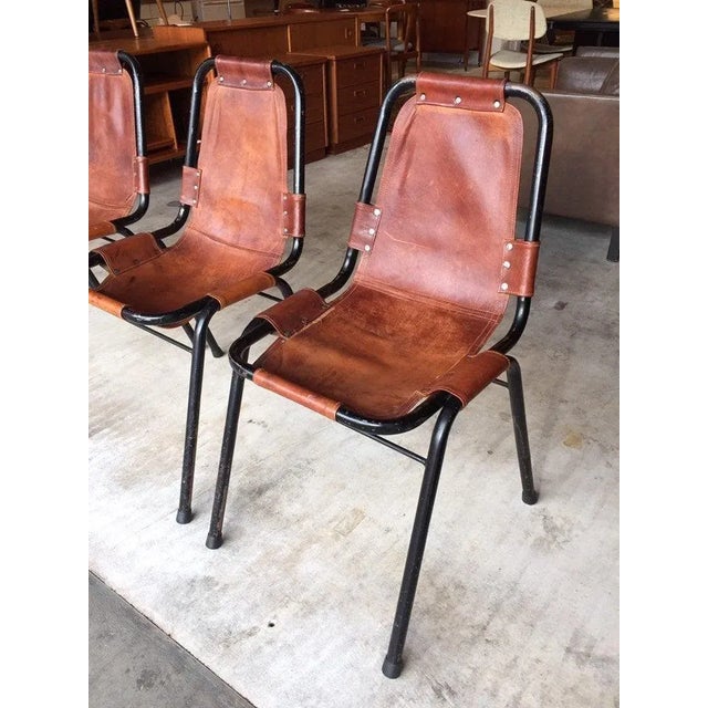 Les Arcs Chairs by Charlotte Perriand, 1950s, Set of 4 For Sale - Image 6 of 10