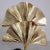 Metal Pair of Ginkgo Brass Table Lamps, Mid Century Modern Italy For Sale - Image 7 of 12