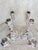 Metal Antique Jakob Grimminger Sterling Silver Art Deco Three-Tiered Candelabras - A Pair For Sale - Image 7 of 11