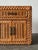 Brown Woven Wicker Nightstand With Braided Rope Trim, 1980s For Sale - Image 8 of 17