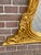 1900s European Rococo Gold Beech Console Wall Mirror - 1 Pc For Sale - Image 14 of 16