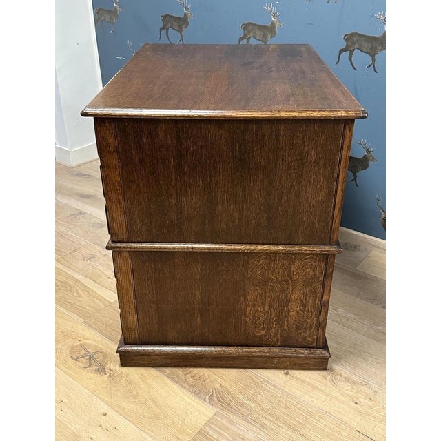 Vintage Chest of Drawers in Oak, 1930s For Sale - Image 4 of 11