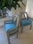 Vintage Anglo-Indian Metal Clad Accent Chairs a Pair For Sale - Image 4 of 12