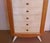 French Chest of Drawers in Ash Wood and Parchment by Blanche Klotz, 1930s For Sale - Image 6 of 13