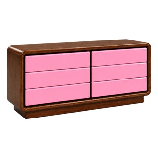 Marvelous Vintage Modern to Postmodern Dresser For Sale