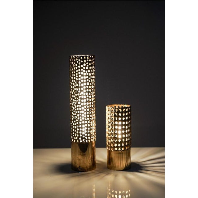 Mid-Century Swedish Table Lamp attributed to Pierre Forsell for Skultuna, 1960s For Sale - Image 13 of 14