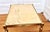 Italian Art Nouveau Style Side Table in Carrara Marble and Brass, 1970s For Sale - Image 3 of 8