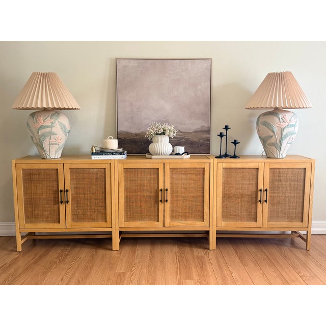 1980s Vintage Hollywood Regency Sculptural Bird of Paradise Plaster Table Lamps – a Pair For Sale - Image 5 of 6